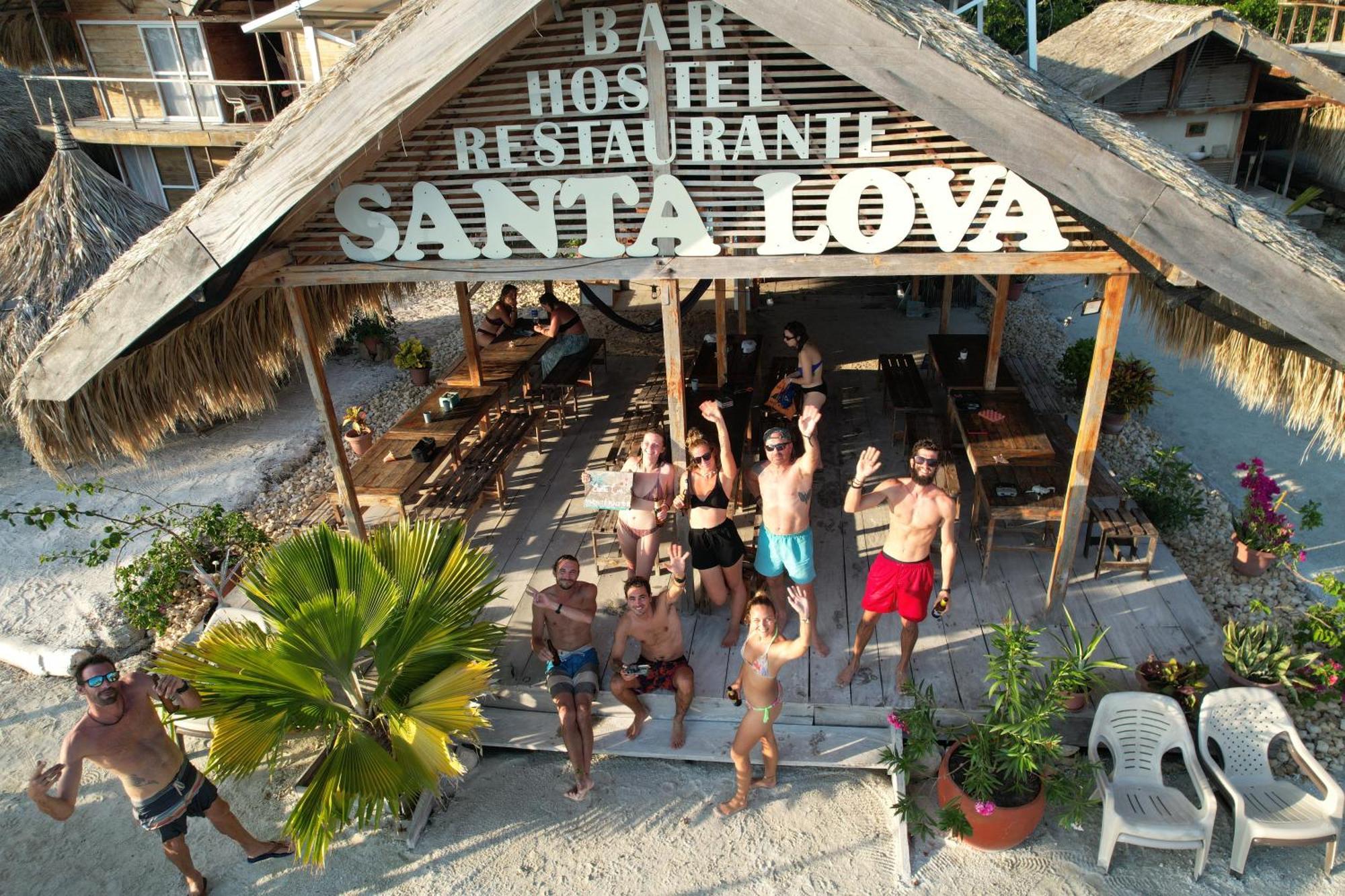 Santa Lova Eco-Hostel Isla Tintipan Tintipan Island Eksteriør billede